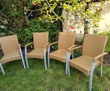 Garden seats x 4