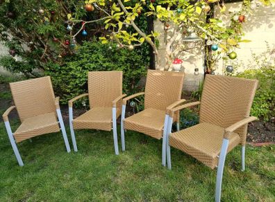 Garden seats x 4