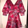 Stunning Chi Chi London puff sleeve mini dress, excellent condition, size S Image 2