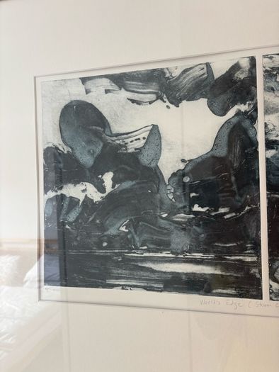 fine art print titled World's Edge (Storm Clouds over Bolus) 2013 by Eilish McCann