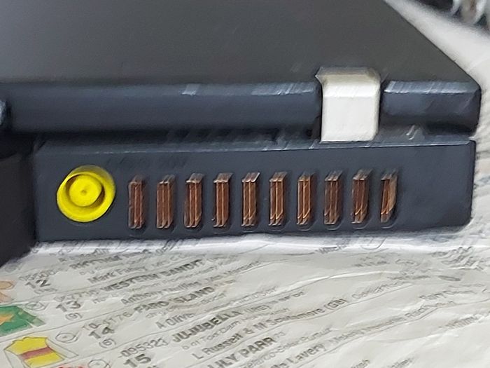 Lenovo T60p IBM Thinkpad, in excellent cosmetic condition, Battery is Good but states Error with Date & Time, and displays Lock Sign