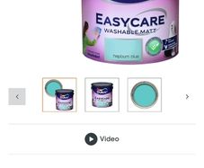 Dulux easy care Hepburn blue washable matt. 2.5l