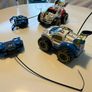 Perfectly working Twin set of Nikko Nano Vaporizr 2 remote controlled race cars- battery included- ready to use. Image 3