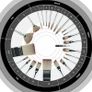 24 pcs Paint Brush Set,Expert Series,Enhanced Synthetic Brush Set with Canvas Roll and Palette Knife for Acrylic Oil Watercolour Gouache Image 5