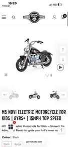 Kids electric bike