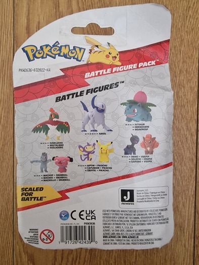 Pokemon Battle Figure 2 Pack - Vulpix & Deino