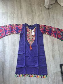 Kaftan embroidered beach dress new