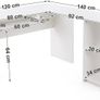 Computer Desk L Shaped - Free Delivery Nationwide Image 2