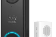 Security Wi-Fi Video Doorbell, 2K Resolution, Real-Time Response, No Monthly Fees, Secure Local Storage, Free Wireless Chime, Requires Existing Doorbell Wires
