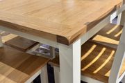 New Oak Extendable Dining Table