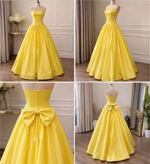Melbourne yellow debs dress Size Large