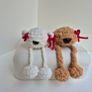 Handmade crochet plushie couple Image 2