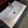 Visobath 800 wall hung unit basin tap and waste Image 5
