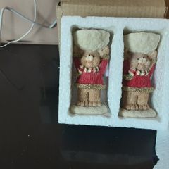 Brand New in Box Teddy Bear Tealight Holders