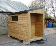 Fully insulated electric sauna (8.5kw heater)