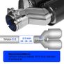Dual Carbon Fibre Brand New Exhaust Tips Image 4