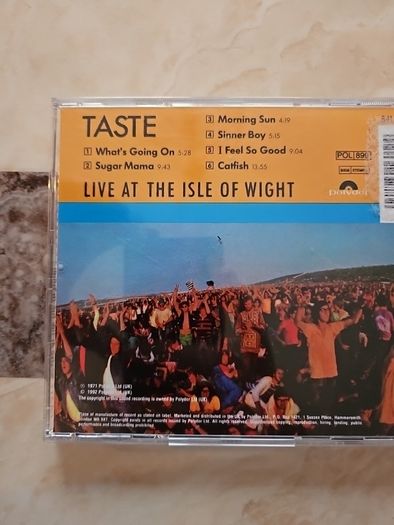 Taste CD - Live At The Isle Of Wight