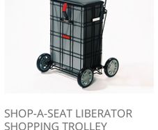 Shop a Seat Mobility Aid Shopping Trolley