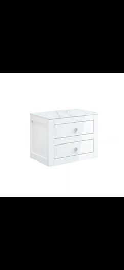 Crosswater canvass wall hung 600 units and worktop 70% SALE multiple colours