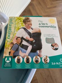 Infantino Flip 4in1 Convertible Baby Carrier Like New