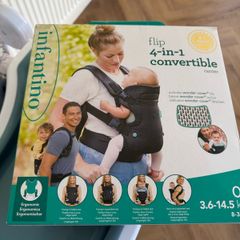 Infantino Flip 4in1 Convertible Baby Carrier Like New