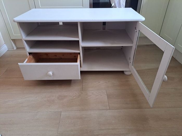 Solid Wood TV Unit
