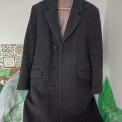 Grey overcoat