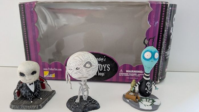 tim Burton tragic toys collection