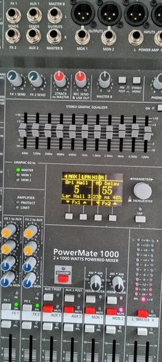 mixer desk