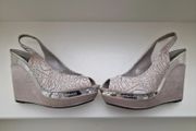 Solo Soprani wedges sandals shoes UK5