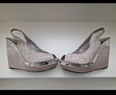 Solo Soprani wedges sandals shoes UK5