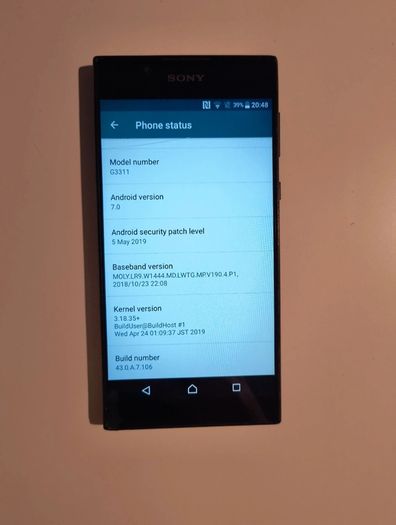 Sony Xperia L1 16GB black good condition