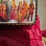 Russian  Signed Fedoskino Small Jewelery Box Image 2