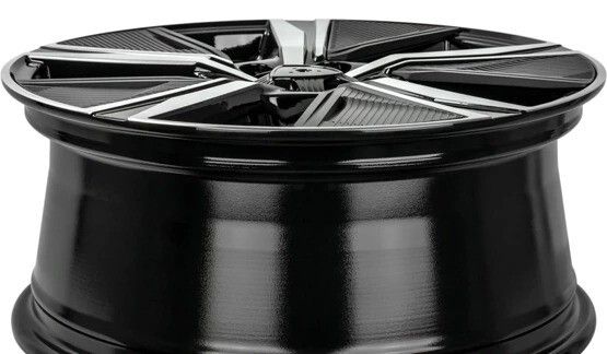 17" GT 308 Type Black Alloy Wheels Ford Peugeot Renault Volvo 5x108