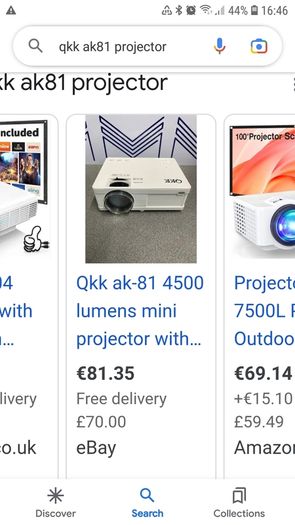 Movie projector