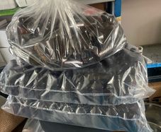 New Plastic Storage Bottles with caps
