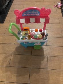 Leap frog ice cream cart