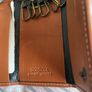 Gondola leather & brass key holder Image 2