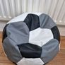Football bean bag and footrest. Image 2