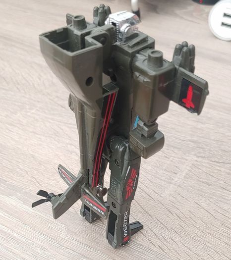 Super Gobot Warpath. Vintage Bandai Singapore 1985 5.5"-6.5" in Very Good Condition.