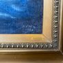oil on board Vintage 1926 British School Marine Oil Painting Full-Rigged Sailing Ship in Rough Seas, Signed H.T.M.L. Image 3
