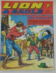 Lion and Eagle Comic July 2nd August  1969 - IPC Comics