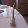 Bird sculpture by Hoselton of Canada, stamped, aluminium, collectible, D18, post 8e Image 2