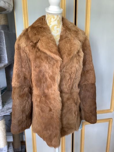 Fur jacket, new, size S