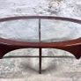 Mid Century Modern G Plan Astro Oval Teak Coffee Table c.1960 Image 8