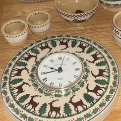 Nicholas Mosse Reindeer Wall Clock