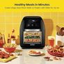 NEW SALE | Multifunctional Digital Air Fryer+ Rotisserie, Dehydrator, Convection Oven, 17 Presets Fry, Roast, Dehydrate, Bake, XL 10L Family Size, 1800W Image 6