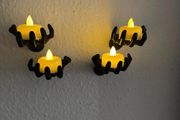 halloween hands - candle holder
