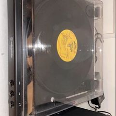 Record player, audio technica, amp included Open to offers