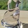 Crystal figurine of a cat in a sitting position Image 5
